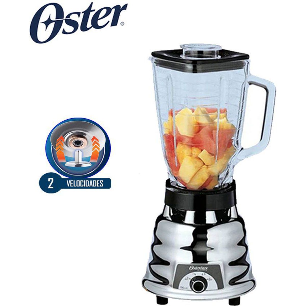 OSTER - Licuadora Oster 2 Velocidades 600w 250-22
