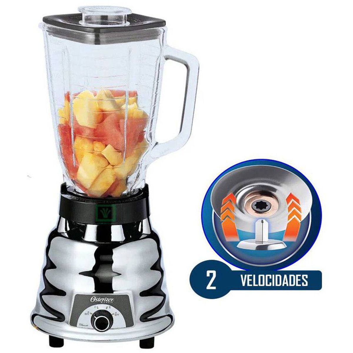 OSTER - Licuadora Oster 2 Velocidades 600w 250-22