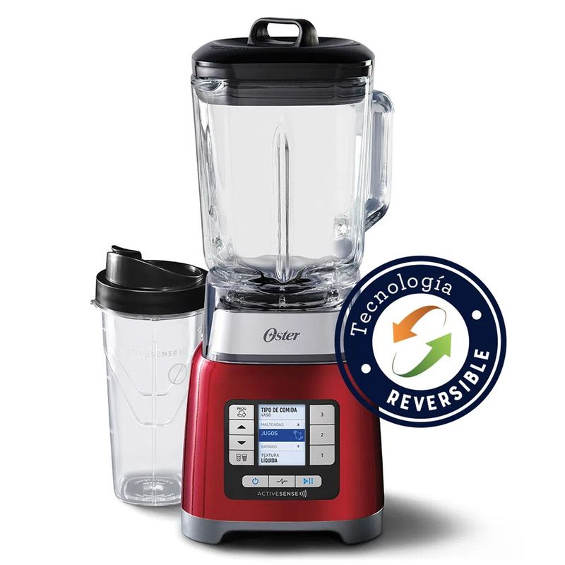 OSTER - Licuadora Oster ActiveSense con vaso Blend-N-Go BLSTTDGRBG