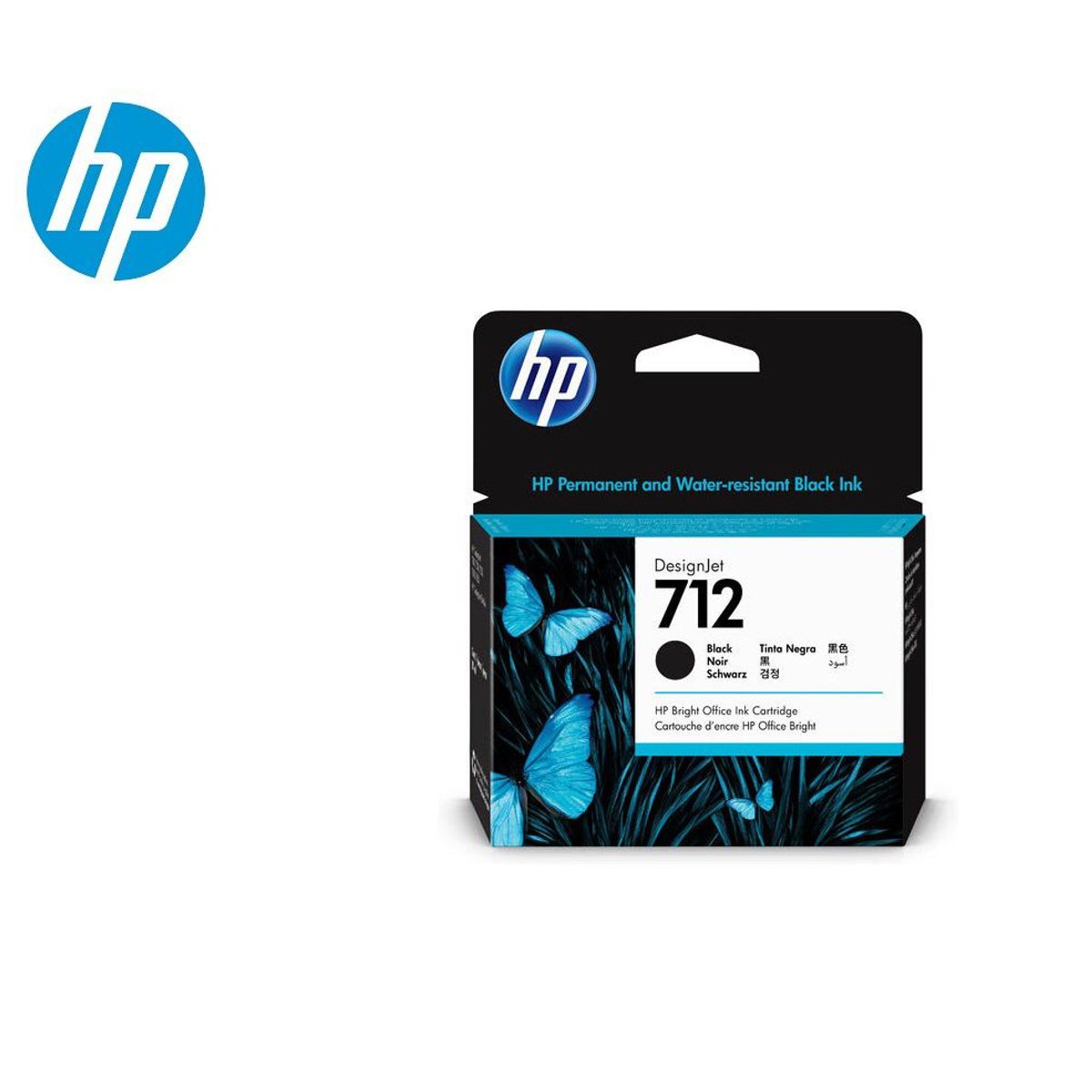 HP - TINTA HP 712A 3ED71A DE 80ML T630T650- BLACK
