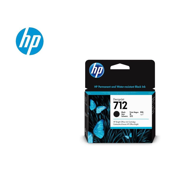 HP - TINTA HP 712A 3ED71A DE 80ML T630T650- BLACK