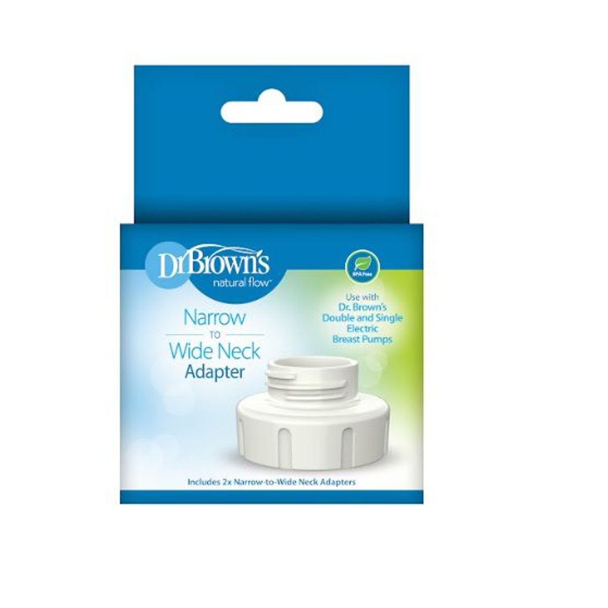 DR BROWNS - Setx2 adaptador boca estrecha a ancha extractor eléctrico