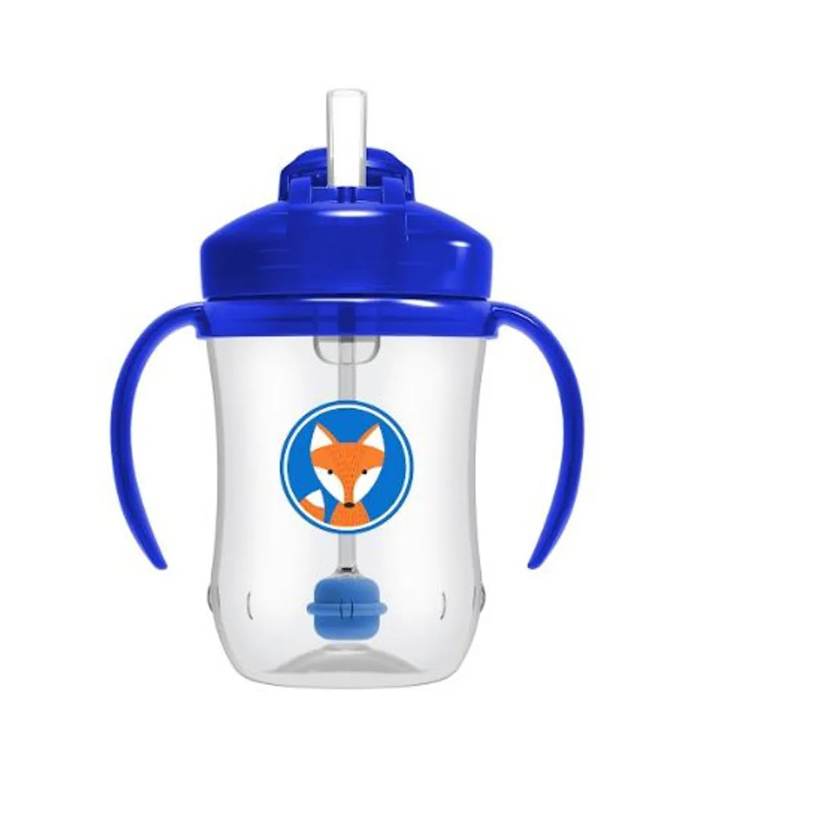 DR BROWNS - Vaso de Transición con Cañita 9oz - Azul TC91012