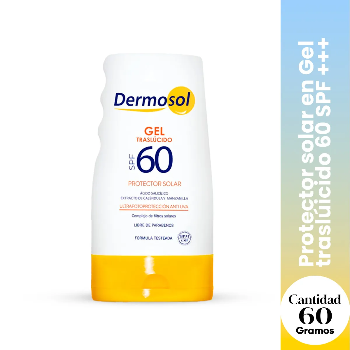 GENERICO - Foto Protector Solar en Gel 60 SPF- Dermosol