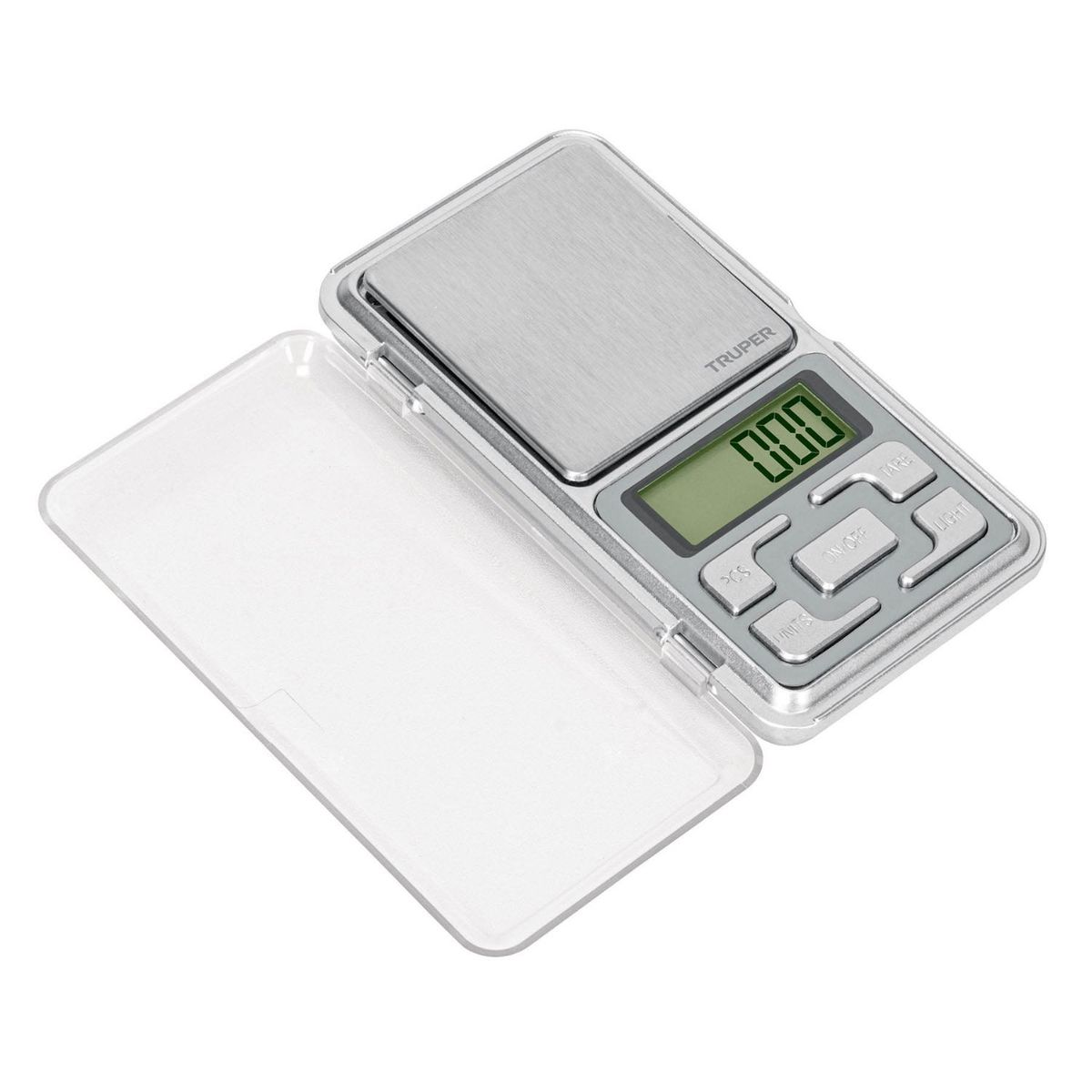 TRUPER - Balanza gramera de bolsillo digital 500g Truper