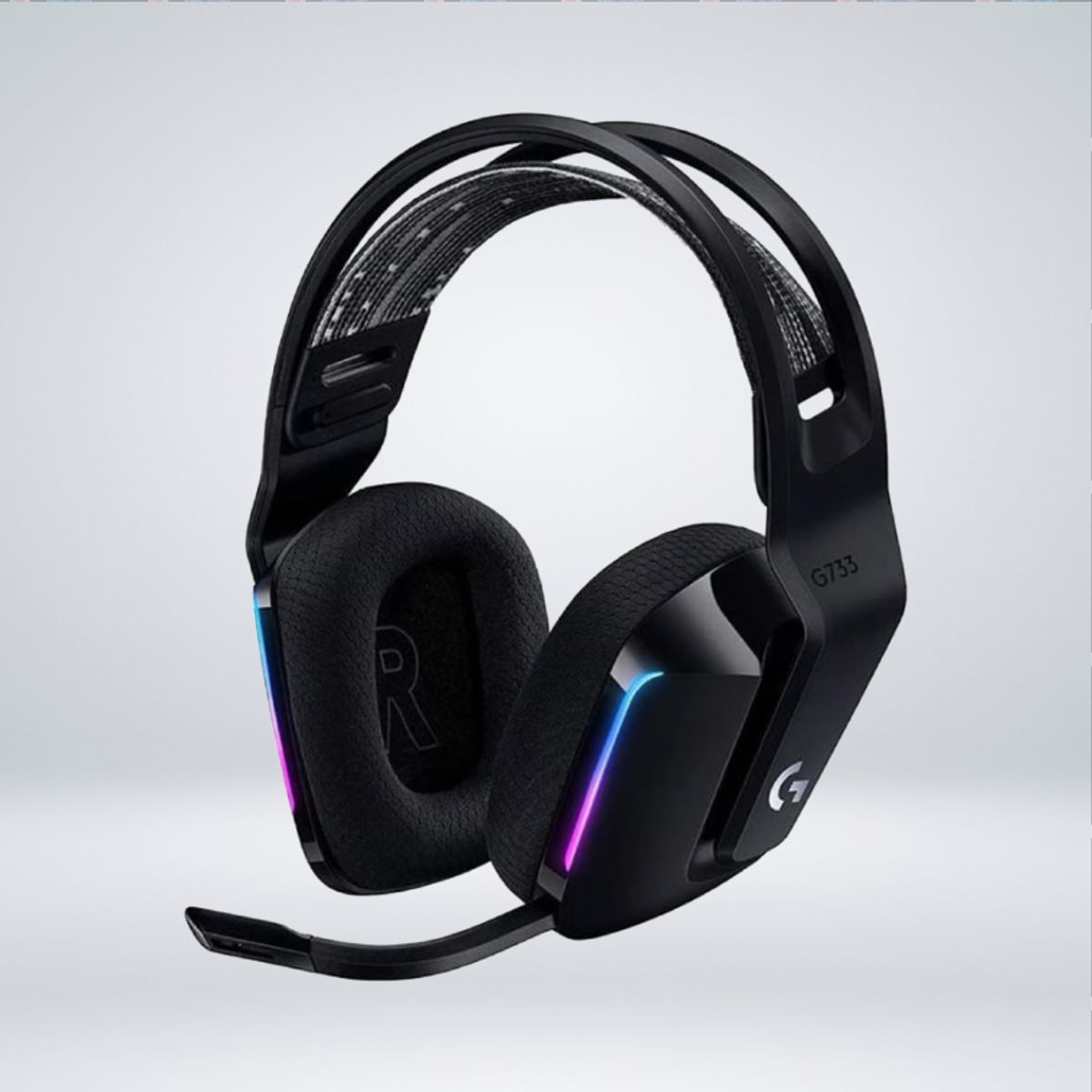 LOGITECH - AUDIFONO GAMER G733 RGB LGHTSPEED WIRELESS SONIDO 7.1 BLUE VOICE