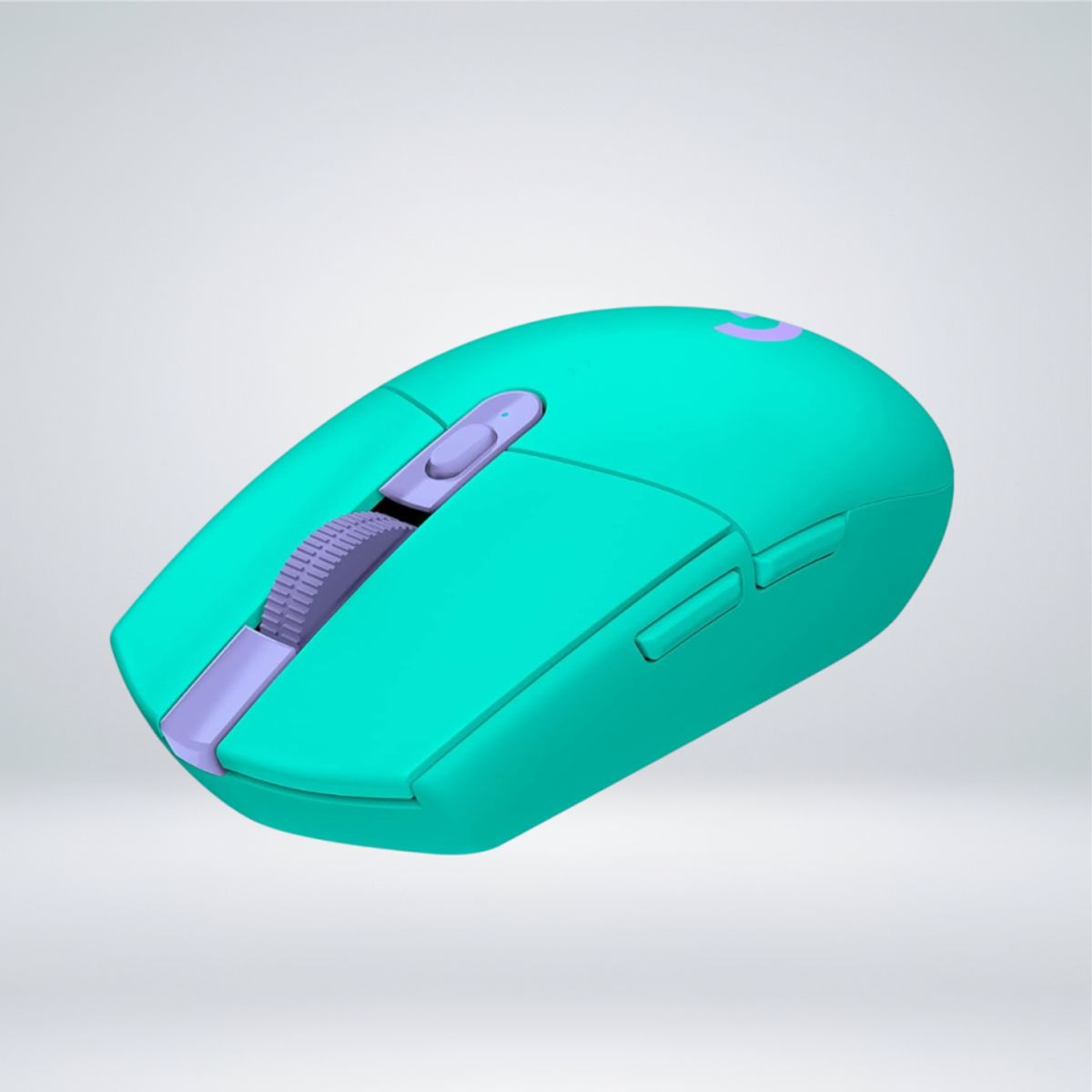 LOGITECH - MOUSE GAMER G305 LIGHTSPEED SENSOR HERO 12K  6 BOTONES VERDE
