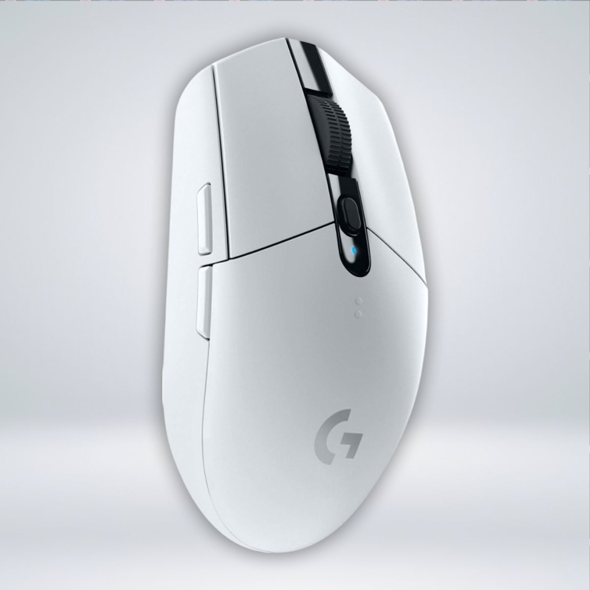 LOGITECH - MOUSE GAMER G305 LIGHTSPEED SENSOR HERO 12K  6 BOTONES BLANCO