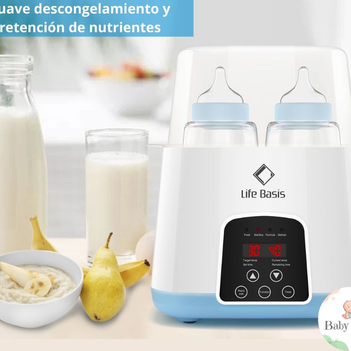 GENERICO - Esterilizador y Calentador de Biberones