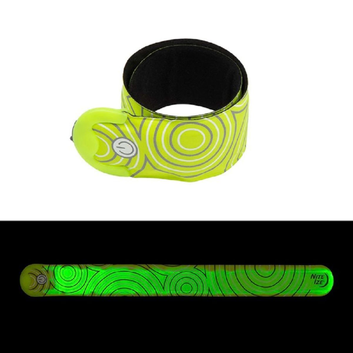 NITE IZE - Brazalete Reflectivo LED Amarillo Nite Ize SLPR33 Recargable