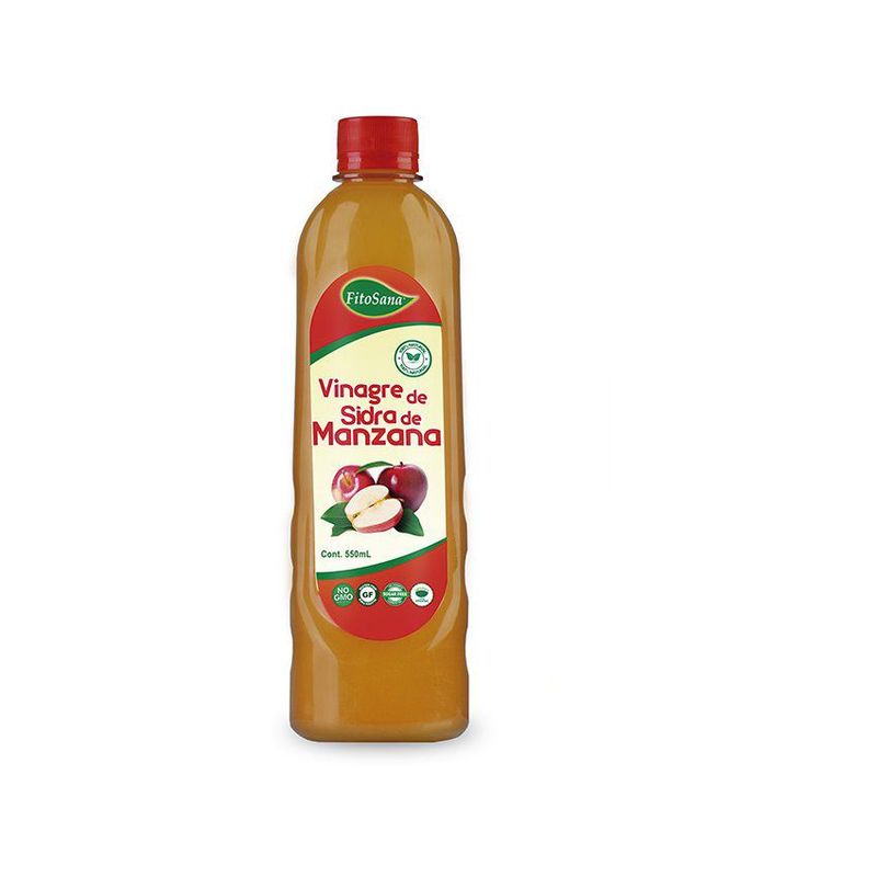 FITOSANA - Vinagre de sidra de manzana x 550 ml fitosana