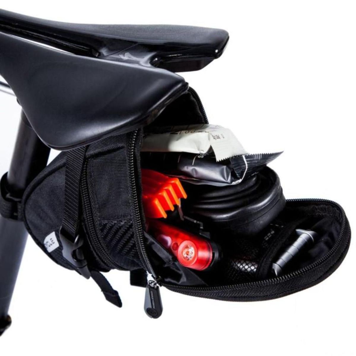 CYCLE TORCH - Bolso para Bicicleta de Nylon Resistente Expandible a 1.2 LT