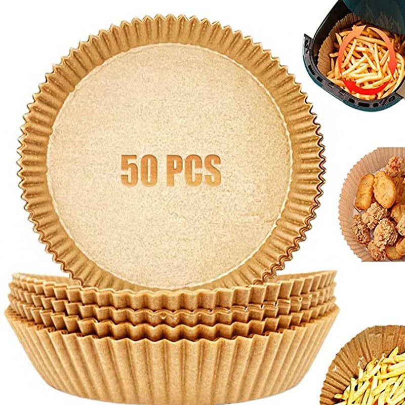 GENERICO - Set de 2 Papel Antiadherente para Freidora de aire - Presentación premium