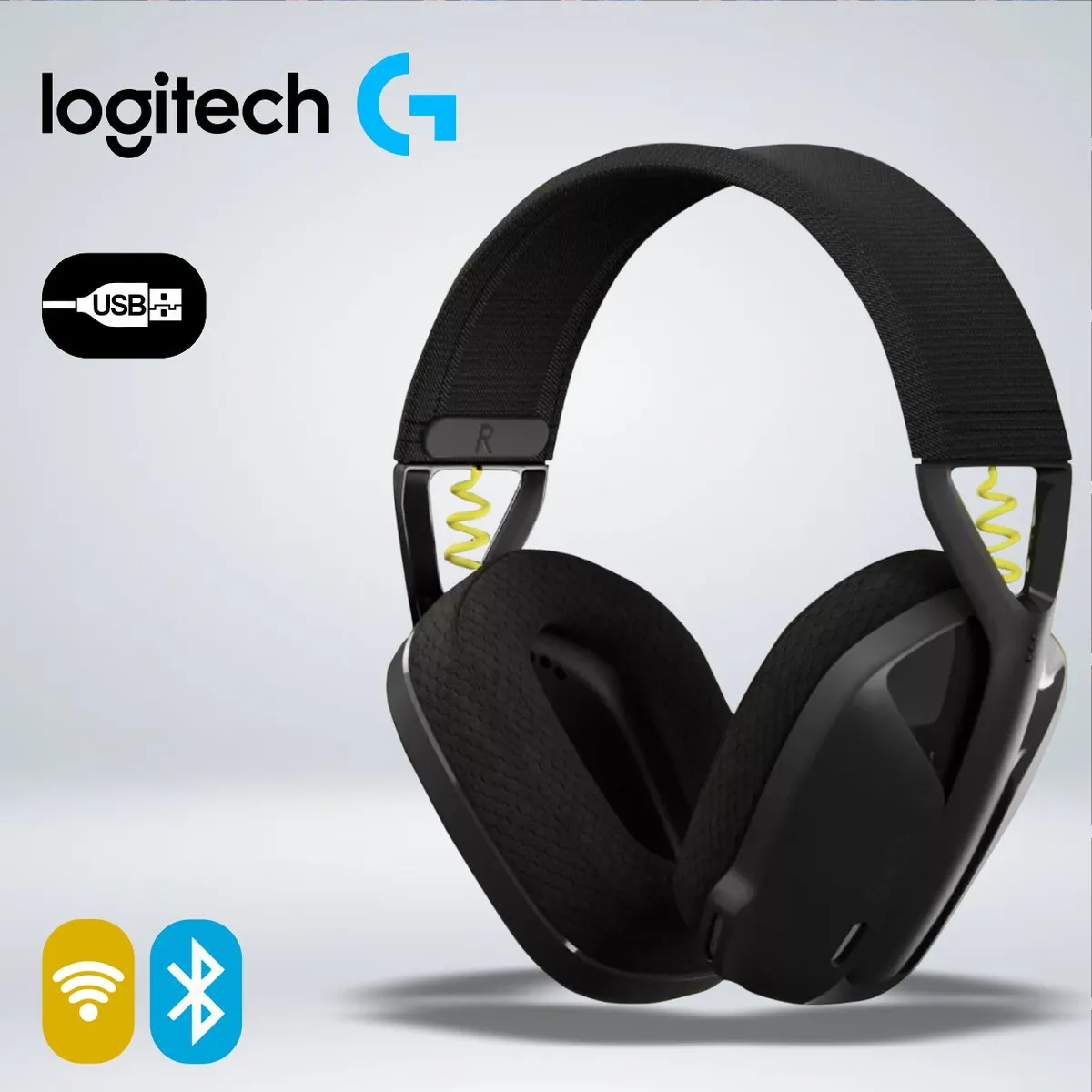 LOGITECH - AUDIFONO GAMER G435 BLUETOOTH LIGHTSPEED MULTIPLATAFORMA