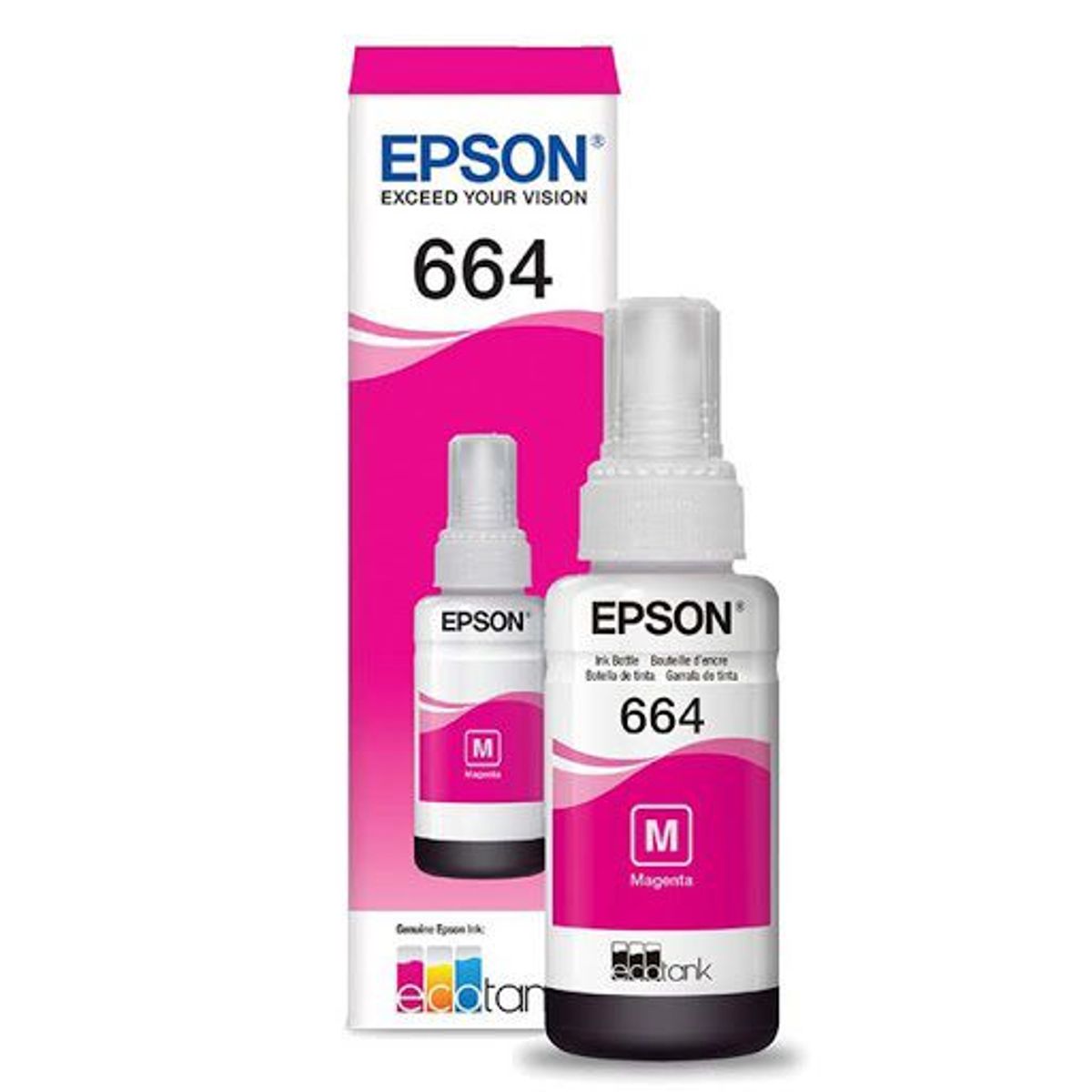 EPSON - TINTA EPSON T664320-AL MAGENTA PARA L200