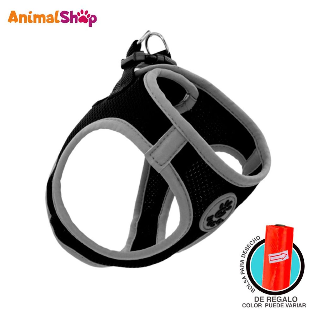 DOCO - Arnes De Perro Doco Athletica L Negro 47 A 50 Cm Y Regalo