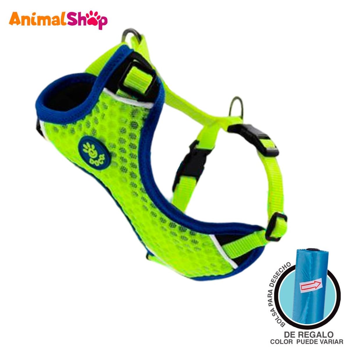 DOCO - Arnes De Perro Doco Comfortable Talla Xl Verde Con Regalo