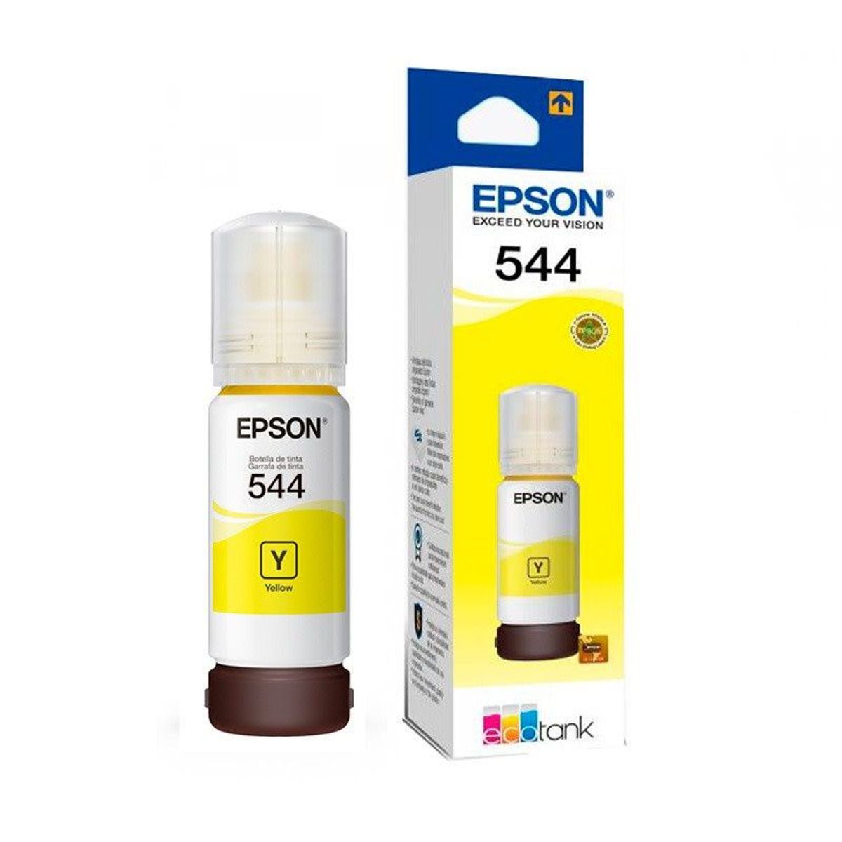EPSON - Botella de tinta EPSON T544420-AL Color Amarillo contenido 65ml