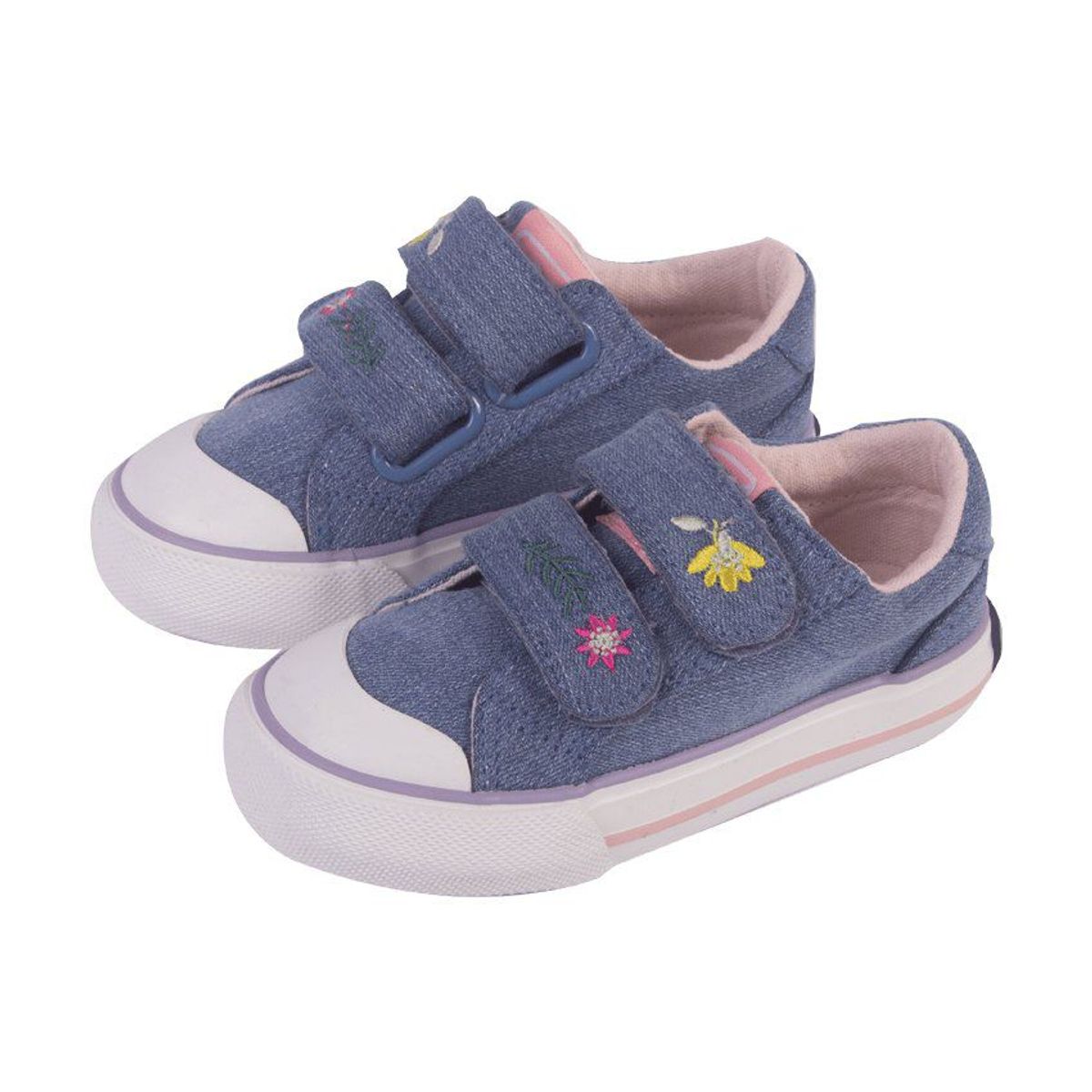 PILLIN - Zapatilla bebé niña denim