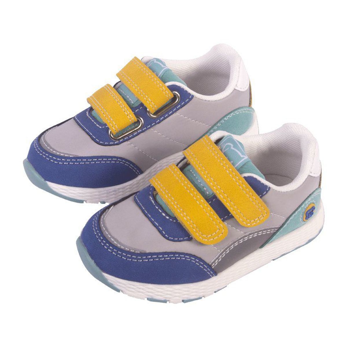 PILLIN - Zapatilla bebé niño urban gris