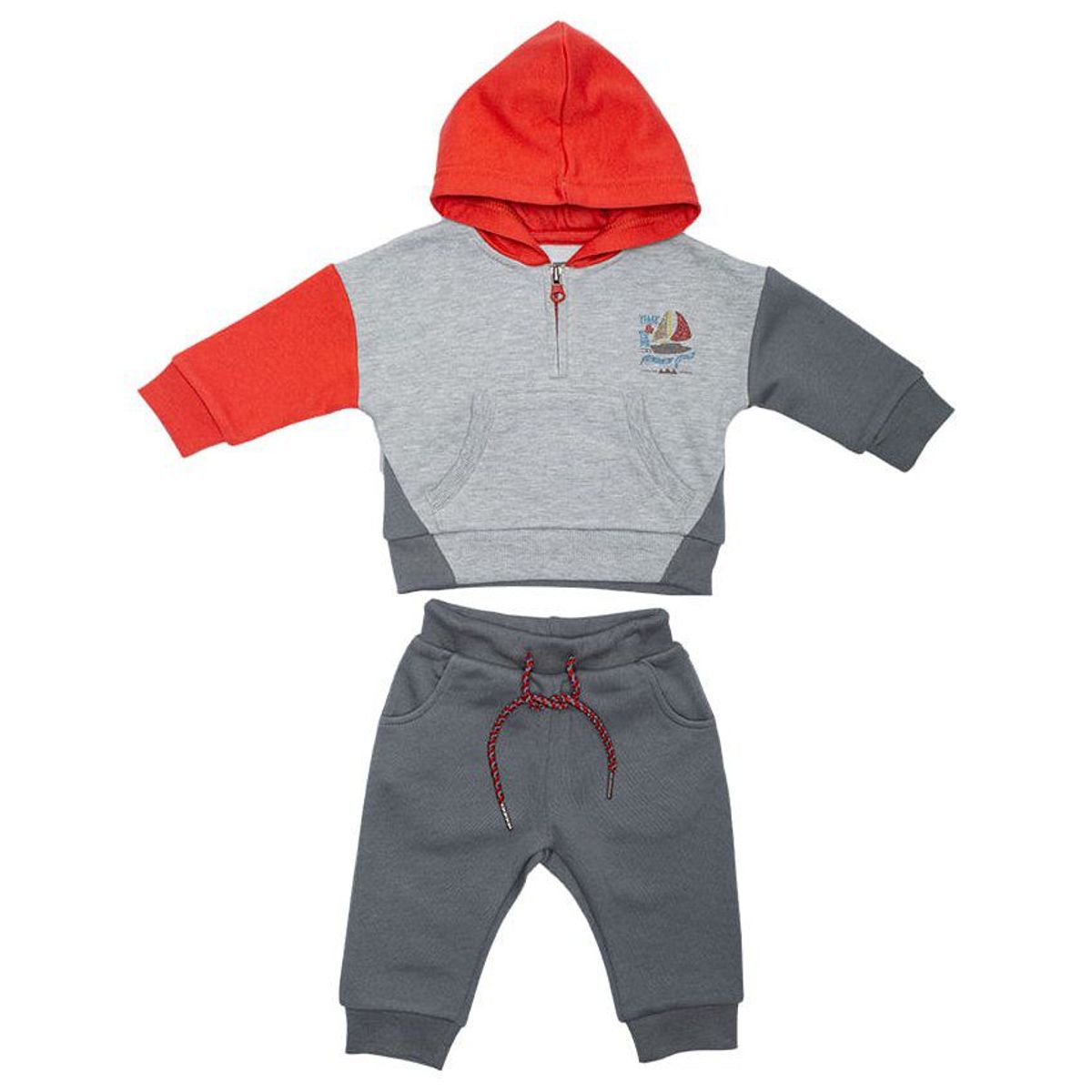 PILLIN - Pillin - buzo bebé niño marengo