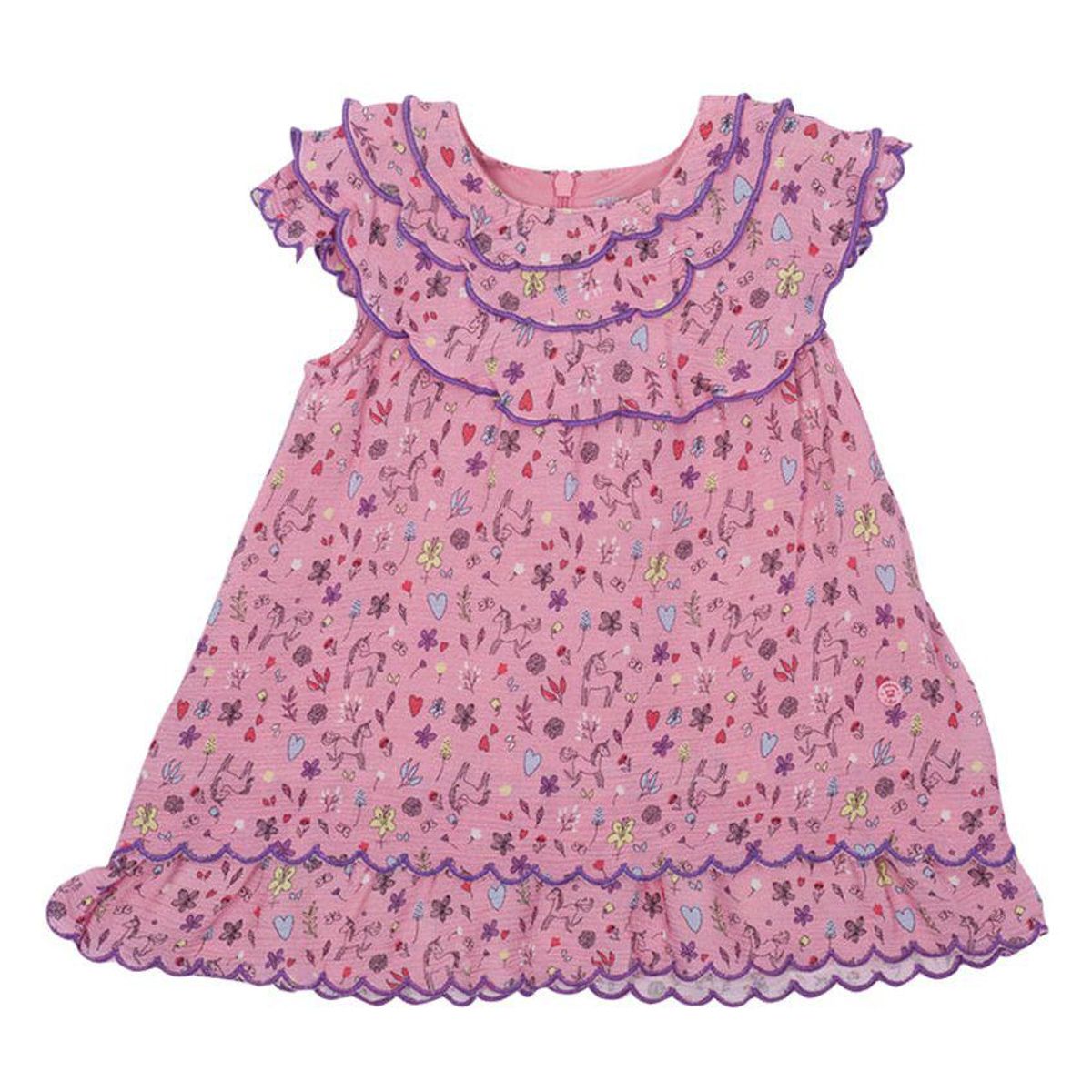 PILLIN - Vestido bebé niña rosado