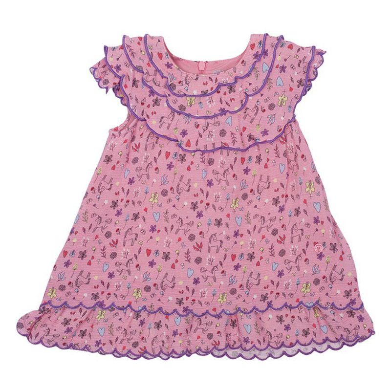 PILLIN - Vestido bebé niña rosado