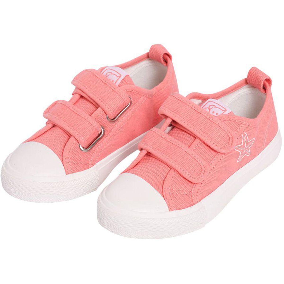PILLIN - Zapatilla lona eco niña coral