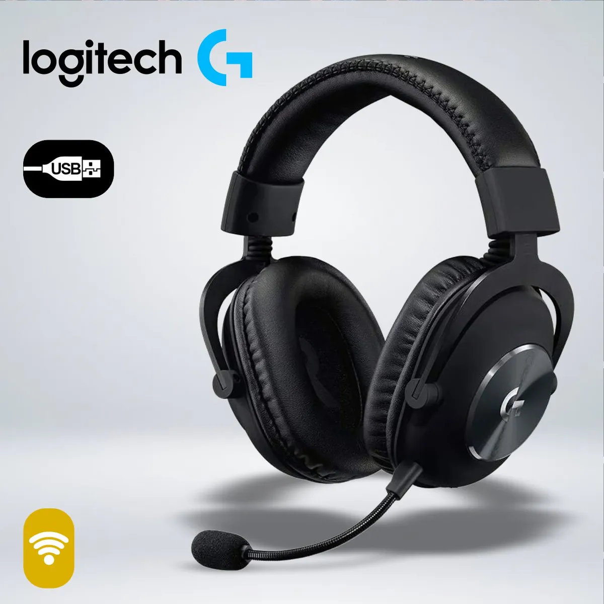 LOGITECH - AUDIFONO GAMER G PRO X LIGHTSPEED BLUEVOICE SONIDO DTS HEADPHONE:X 2.0