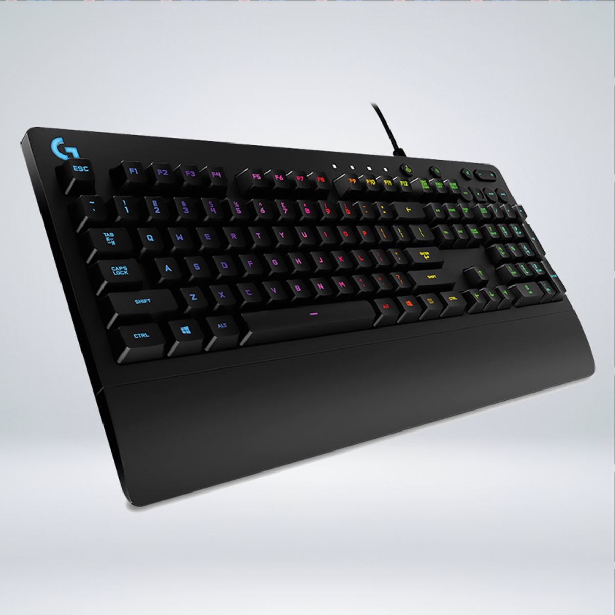 LOGITECH - TECLADO GAMER G213 RGB LIGHTSYNC TECLAS MULTIMEDIA