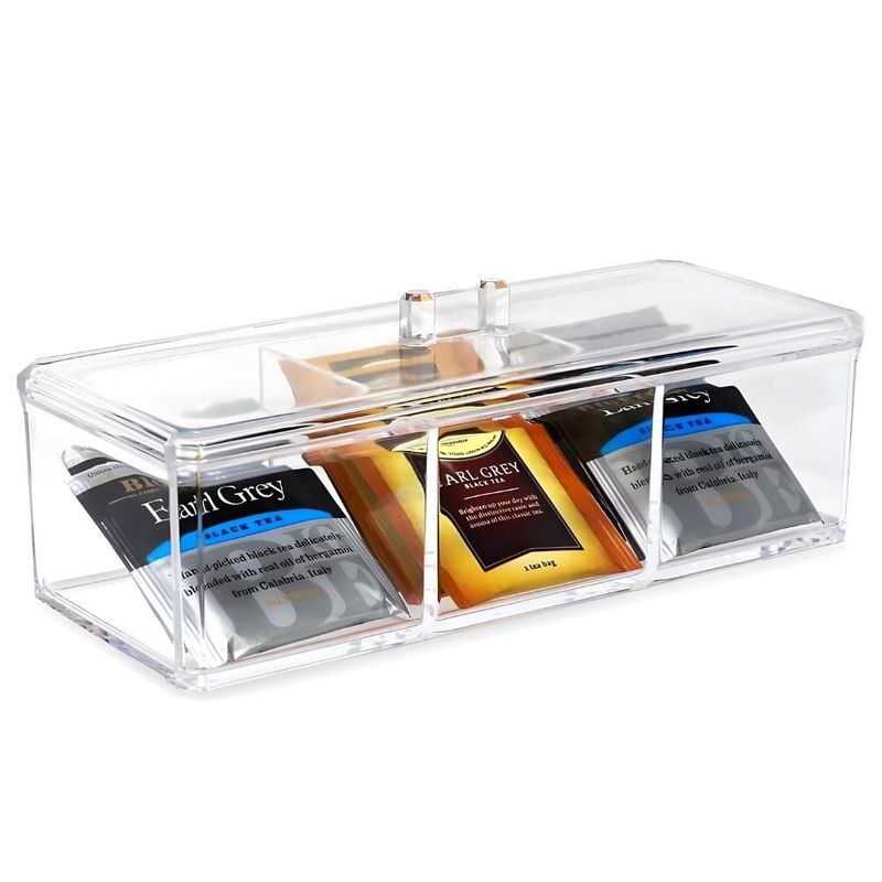 MINARI - Organizador de Cocina Filtrantes Condimentero 3 Compartimientos 61A