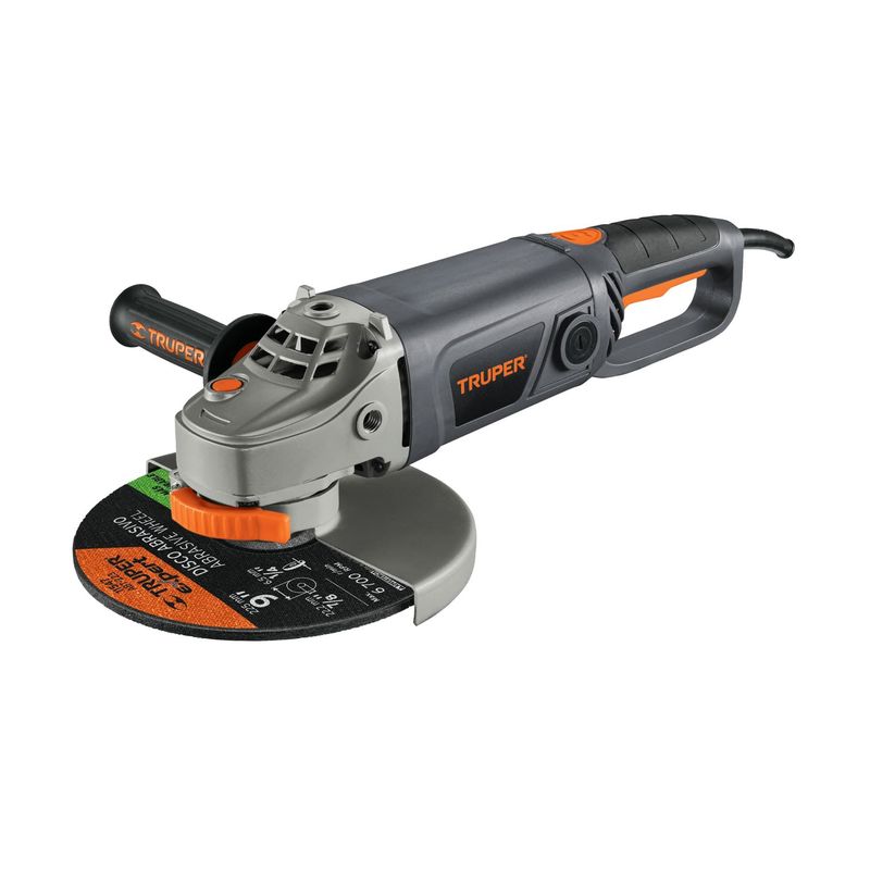 TRUPER - Amoladora Industrial 9" 2000 W Truper