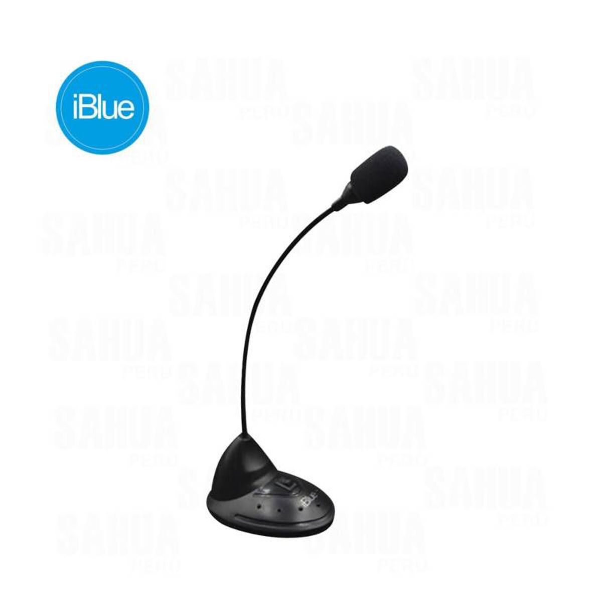 IBLUE - MICROFONO IBLUE DESKTOP V2 MULTIMEDIA BLACK 46169-BK