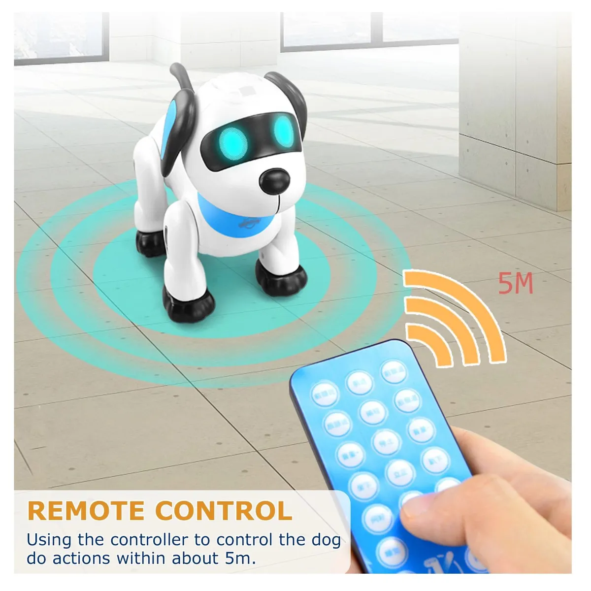GENERICO - Perro robot de ultima generación a control remoto