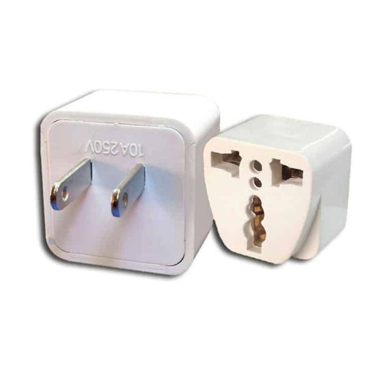 OPALUX - Adaptador x2 Unid Enchufe Plano Múltiples Opalux AP-6048