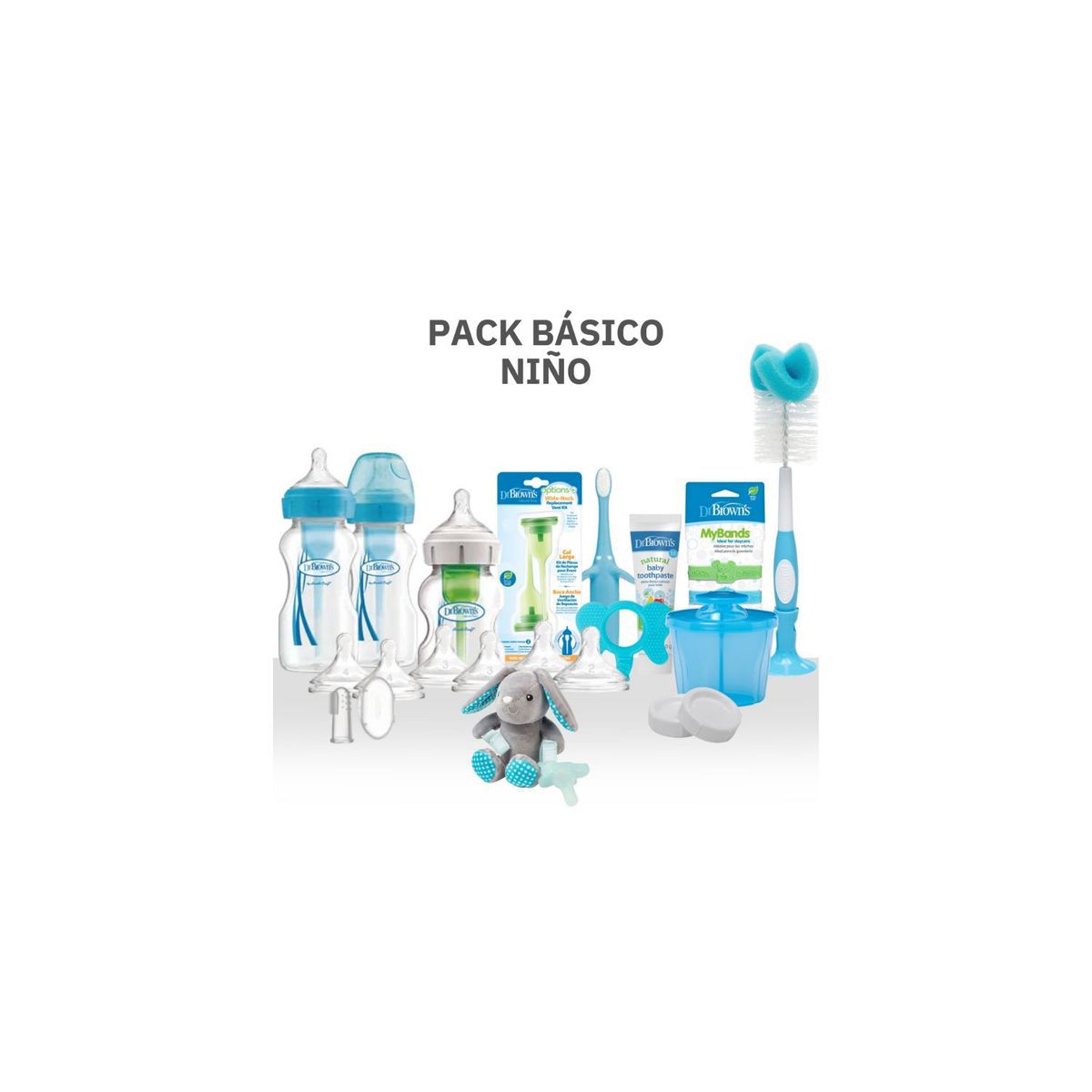DR BROWNS - PACK BABY SHOWER BASIC NIÑO