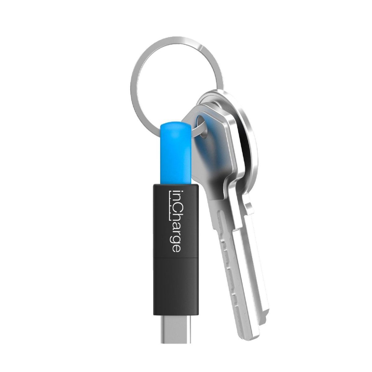 INCHARGE - Cable Llavero de Carga y Transferencia de Data 3 Conexiones Marca inCharge