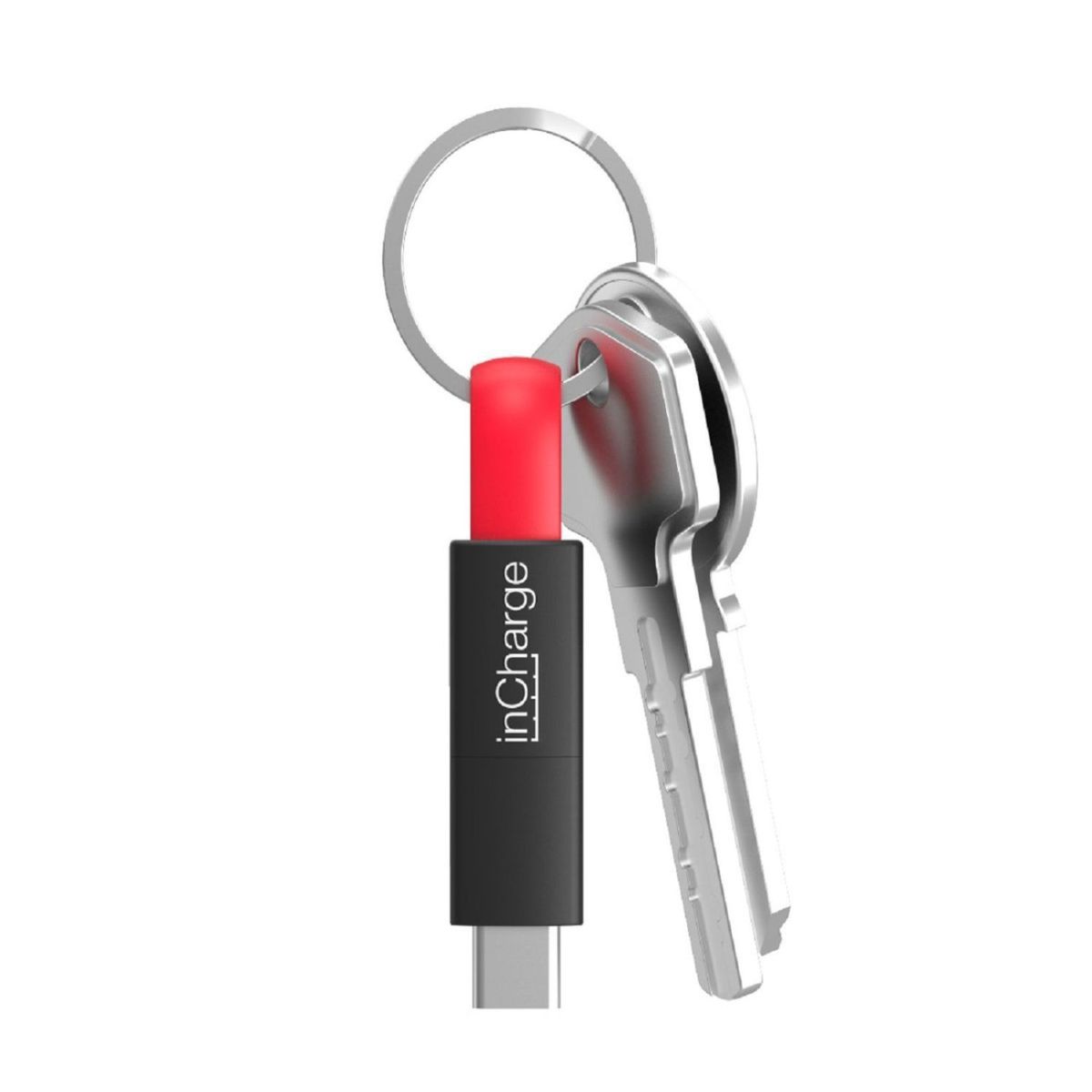 INCHARGE - Cable Llavero de Carga y Transferencia de Data 3 Conexiones Marca inCharge
