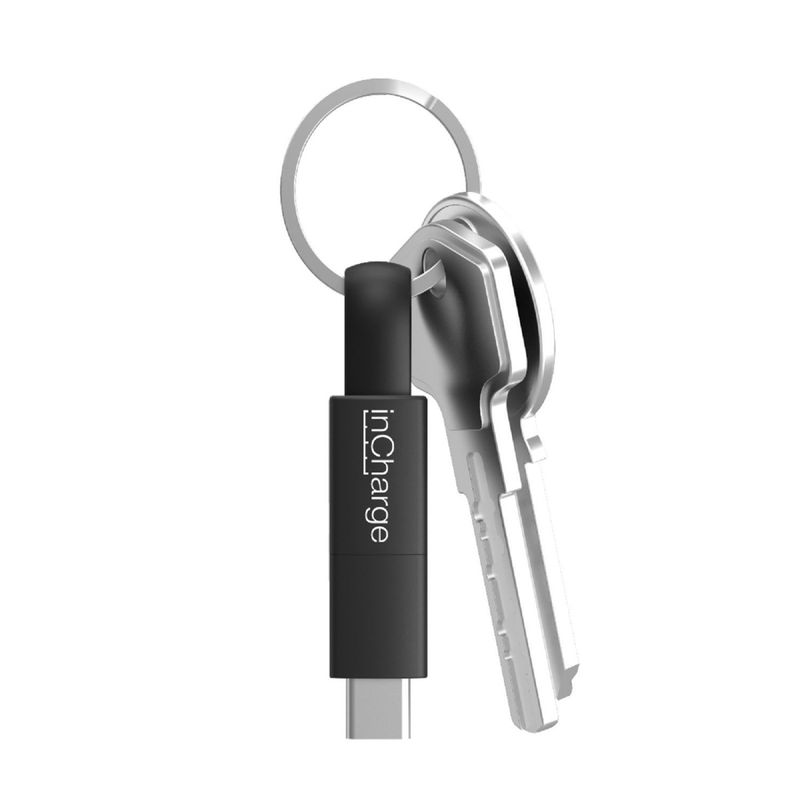 INCHARGE - Cable Llavero de Carga y Transferencia de Data 3 Conexiones Marca Incharge