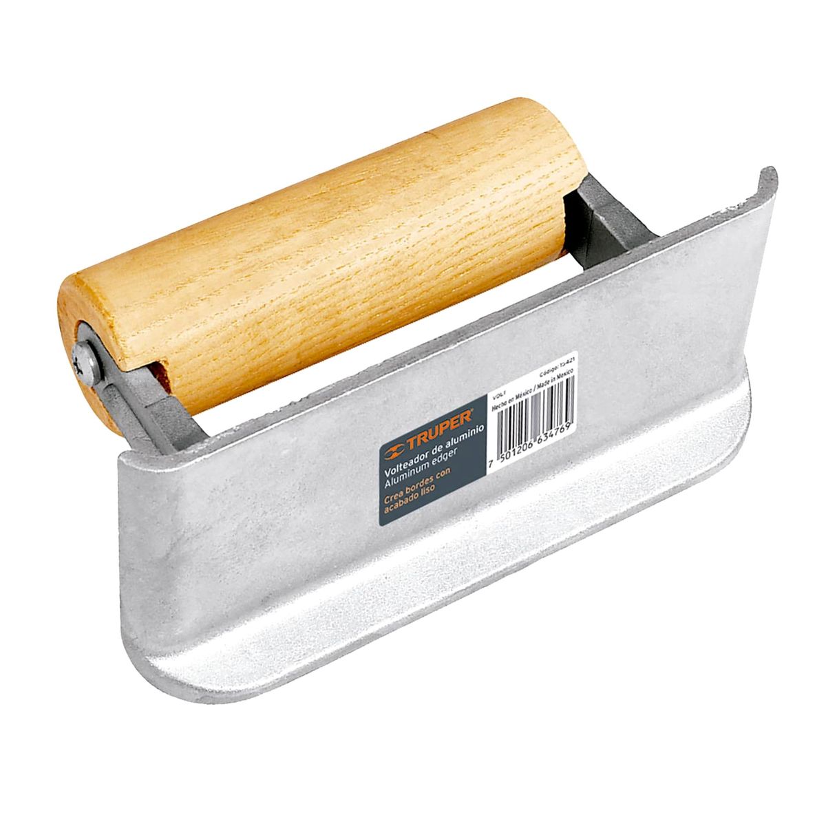 TRUPER - Bruña de canto volteador de aluminio-Truper