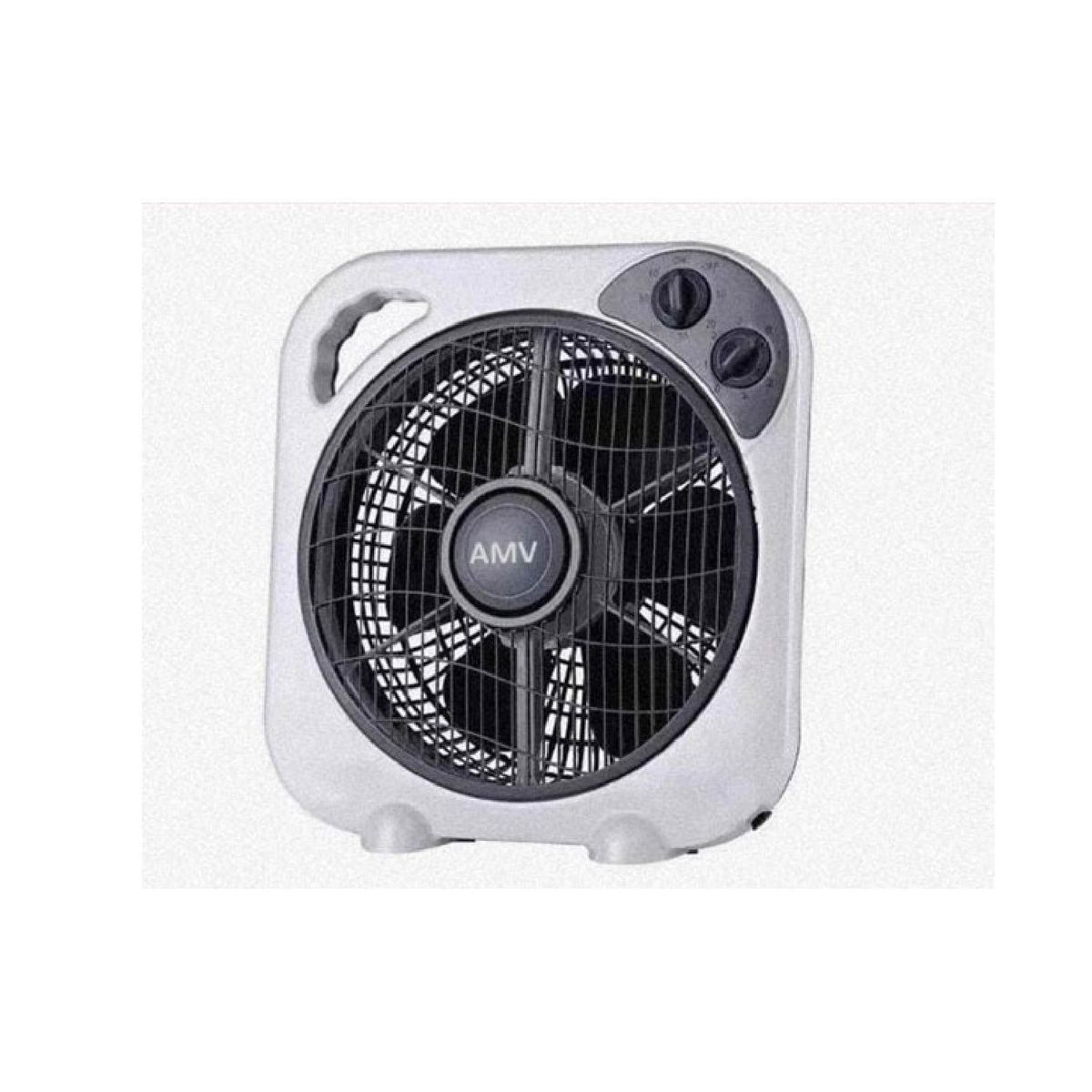 GENERICO - VENTILADOR MESA AMV Tecnología AMERICANA 10 PULGADAS - GRIS
