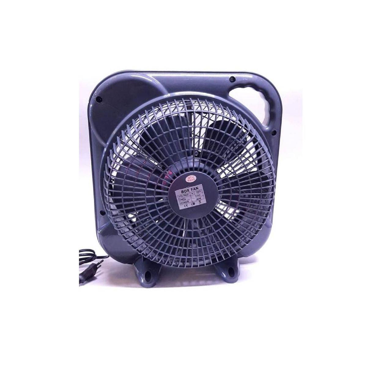 GENERICO - VENTILADOR MESA AMV Tecnología AMERICANA 10 PULGADAS - GRIS