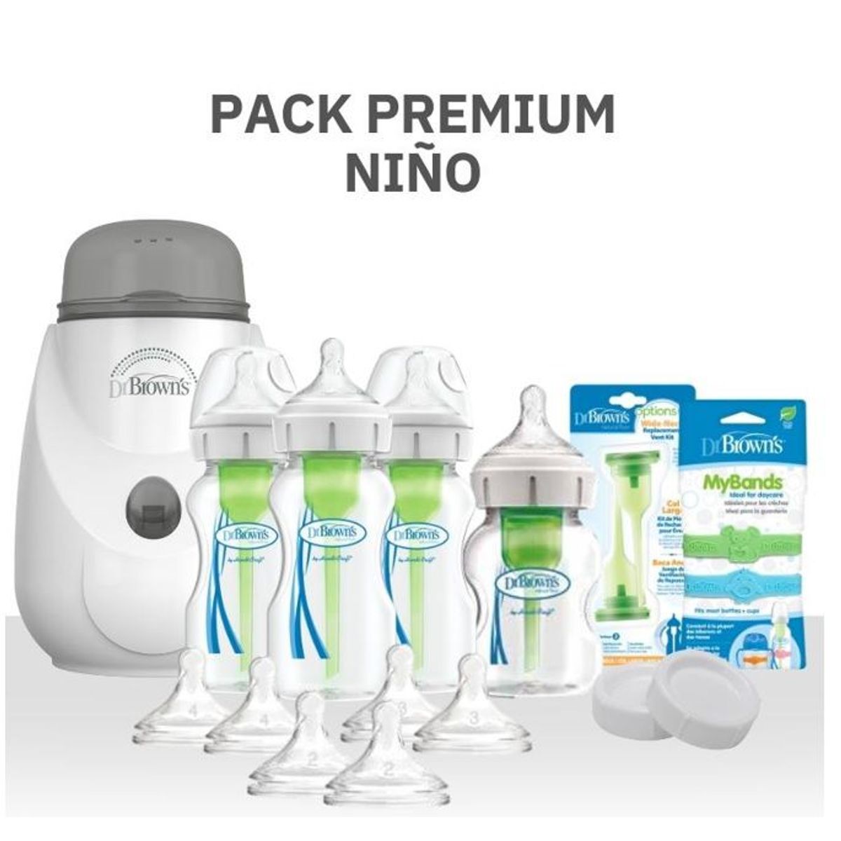 DR BROWNS - PACK BABY SHOWER PREMIUM NIÑO