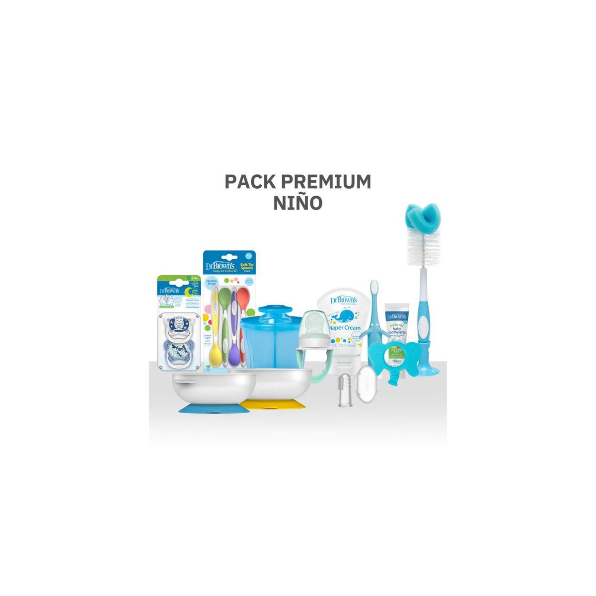 DR BROWNS - PACK BABY SHOWER PREMIUM NIÑO