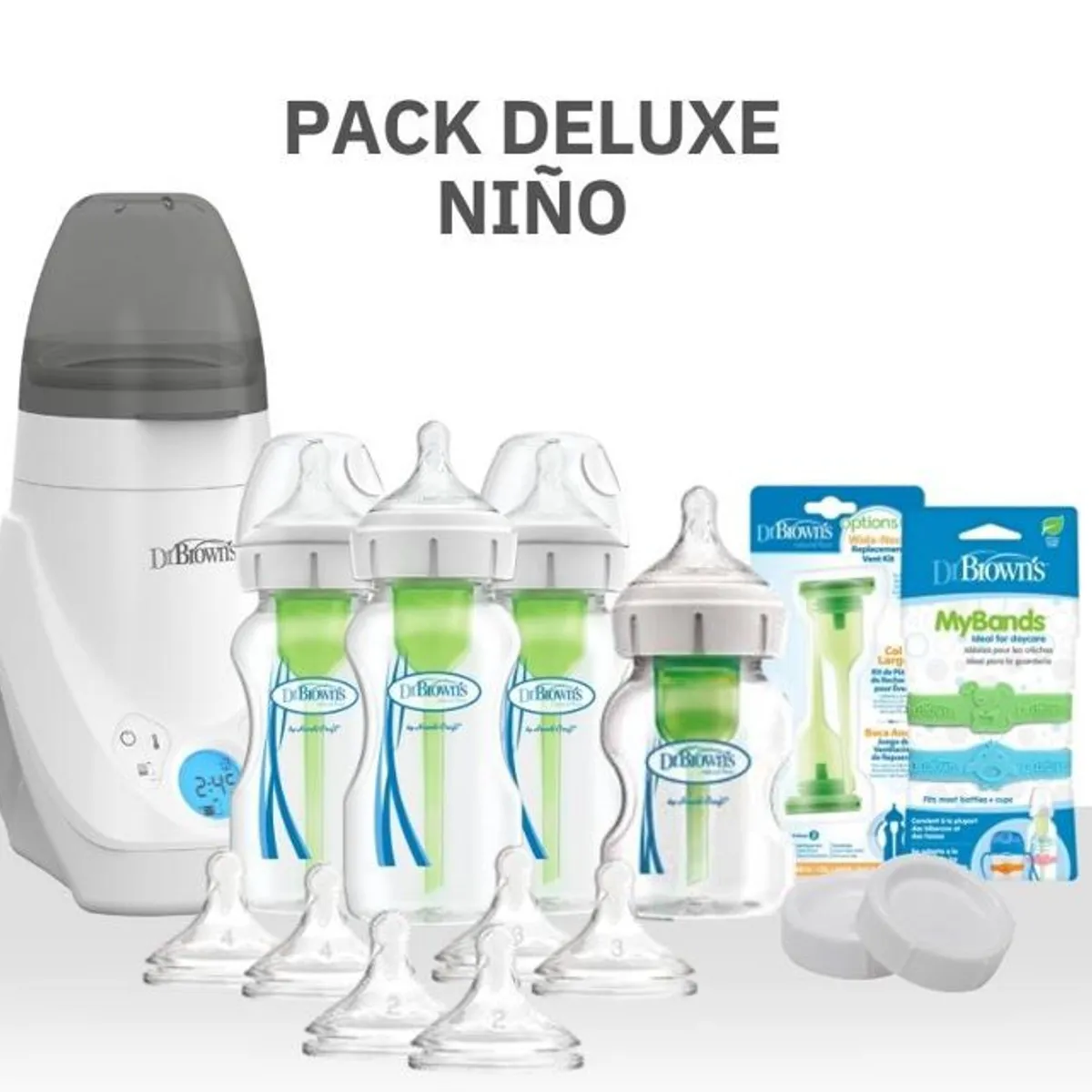 DR BROWNS - PACK BABY SHOWER DELUXE NIÑO