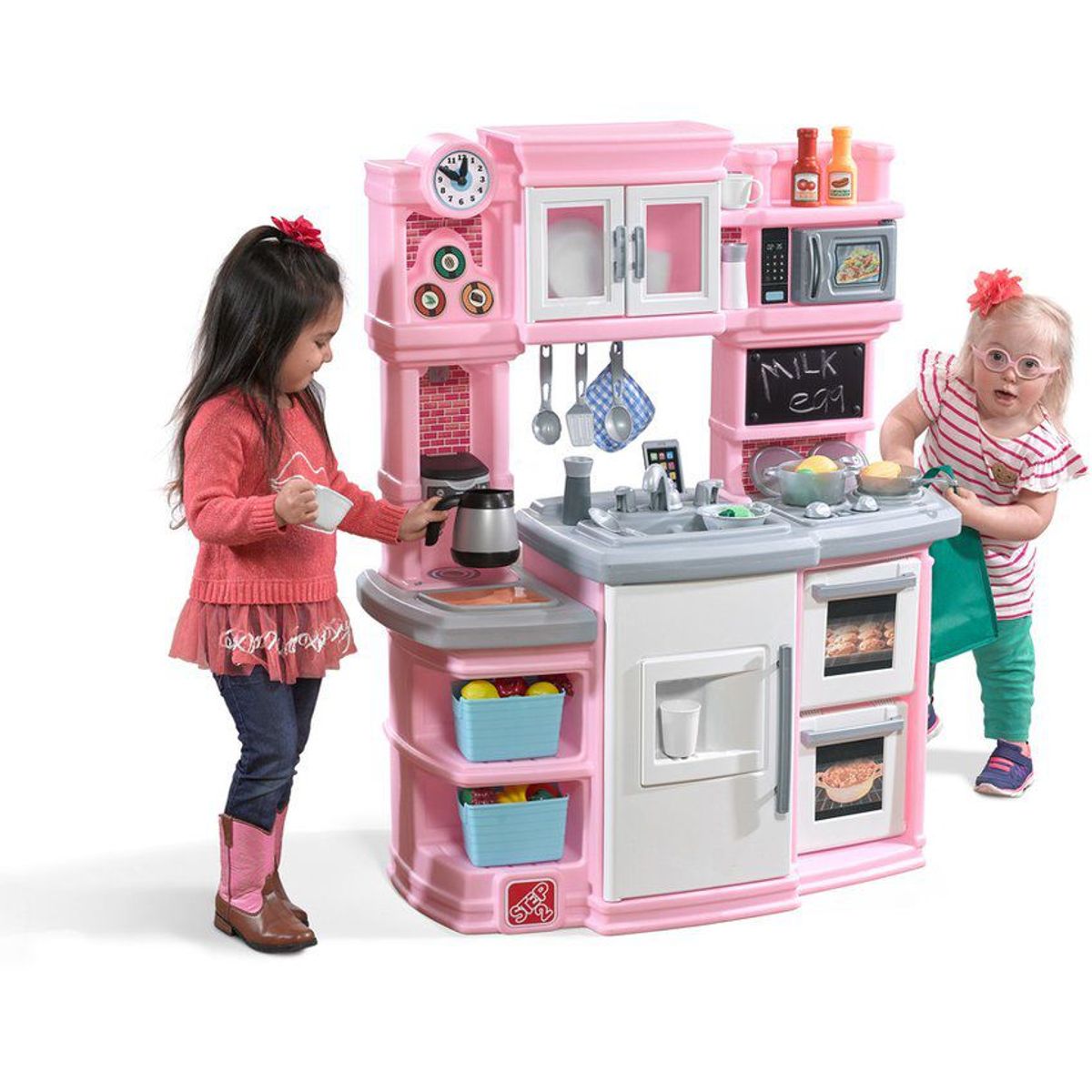 STEP 2 - Cocina gourmet rosado claro - marca step2