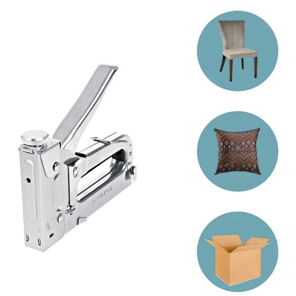 Truper - Engrapadora De Metal Grapadora Truper Et-21 Para Tapizar