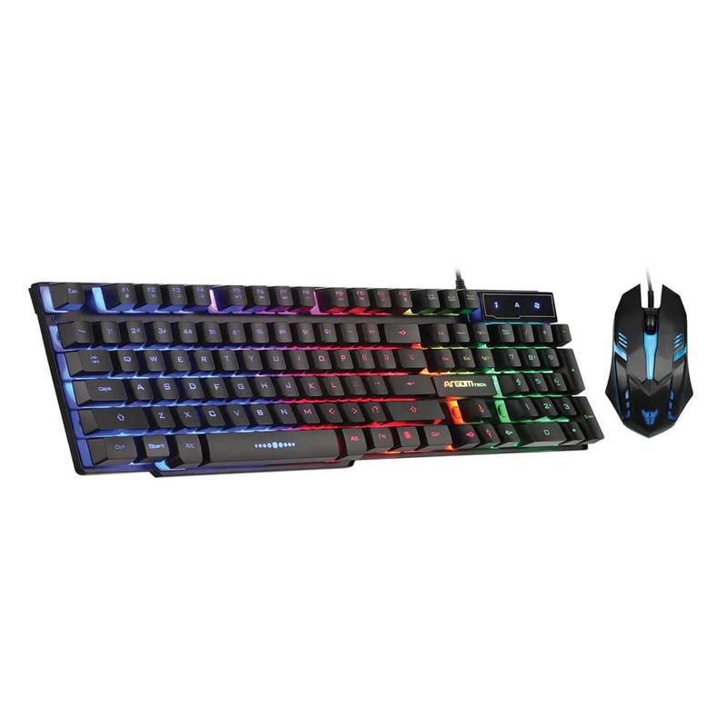 ARGOMTECH - KIT TECLADO  MOUSE ARGOMTECH COMBAT KB51 ARG-KB-2051BK