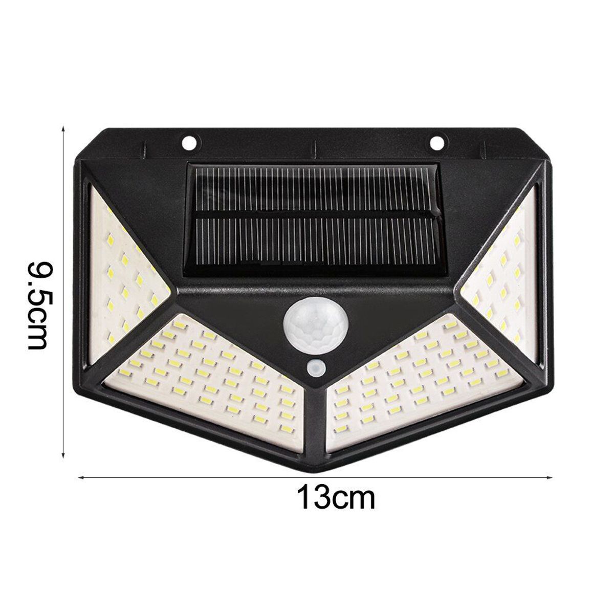 ITELSISTEM - Lampara solar Sensor Movimiento Led Jardin Exterior