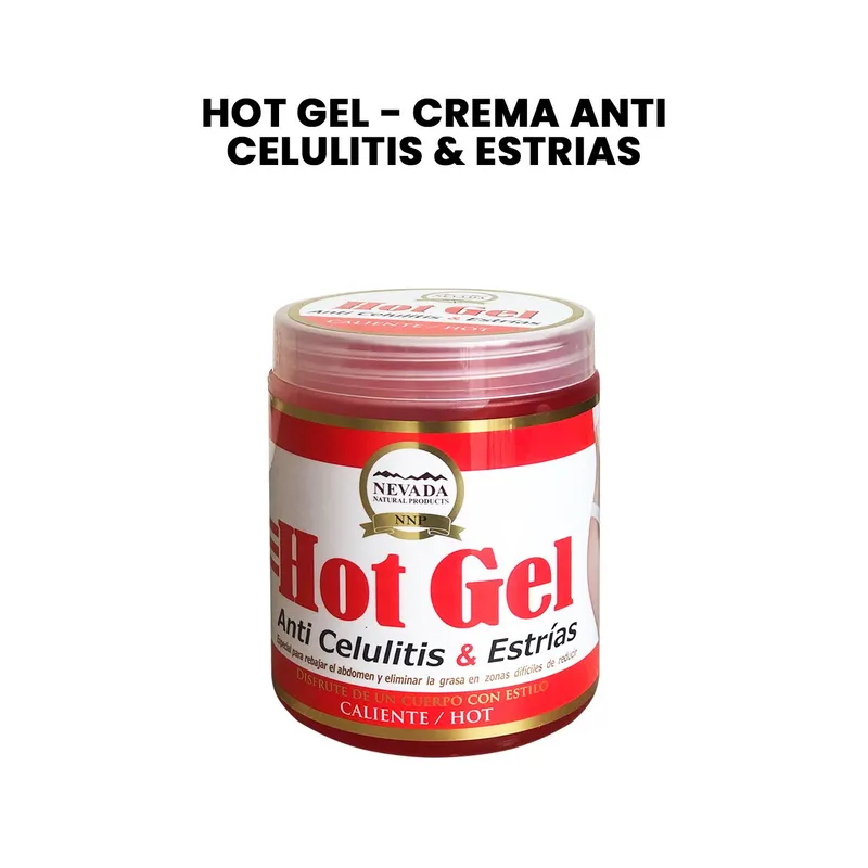 GENERICO - Hot Gel - Crema Anti Celulitis  Estrias.